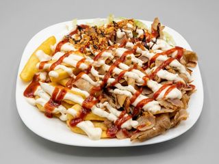 Kebab Y Patatas (Pequeño)