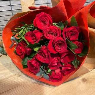 Bouquet De 12 Rosas Rojas