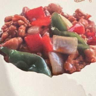 44. Pollo con salsa de ostras