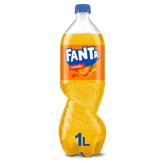 Fanta Naranja botella 1Litro.