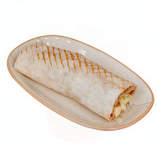 Durum solo carne con patatas con salsa