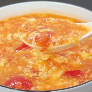 134. Sopa De Tomate Y Huevo