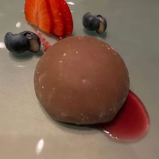 mochi de chocolate