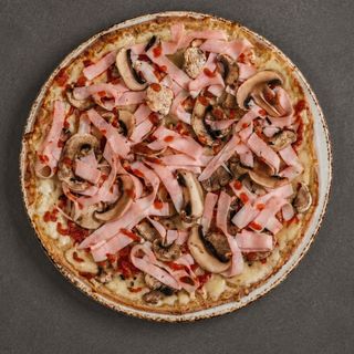 Pizza Tacchino e Funghi