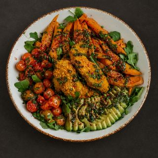 Ensalada de Pollo Crujiente