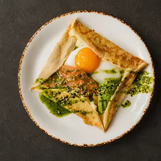 Galette De Huevo Y Aguacate