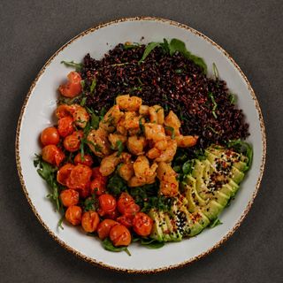 Ensalada de gambón