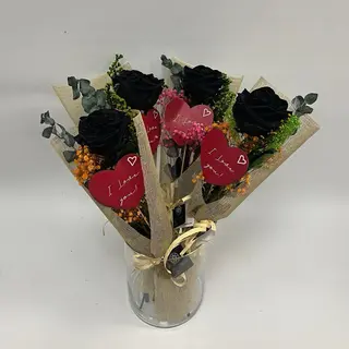 E.12 - ROSA ETERNA NEGRA