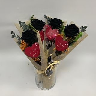E.12 - ROSA ETERNA NEGRA
