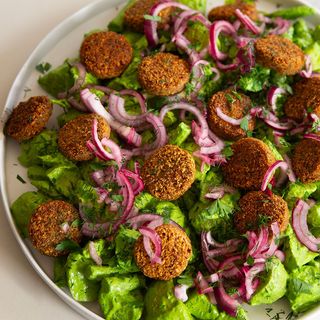 Ensalada de falafel