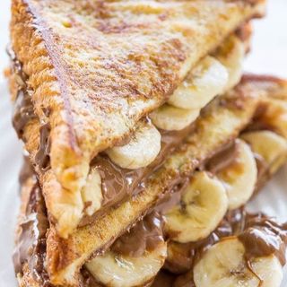 Sándwich Plátano y Nutella 