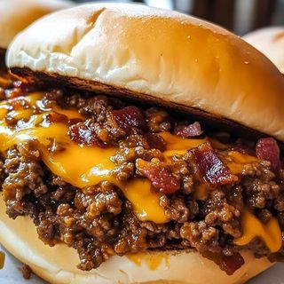 Sandwich de carne picada