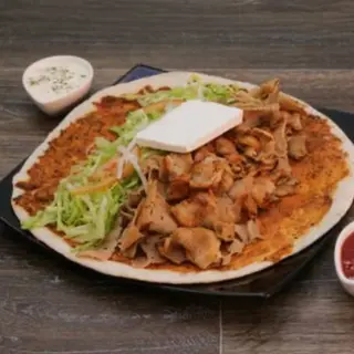 Lahmacun con queso