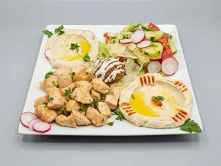 Combinado xix tawuk con arroz (halal) - مشكل شيش طاووق