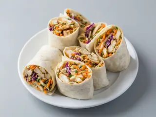 Wrap De Pollo Y Curry