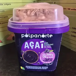 Açaí guaraná con granola (pote)