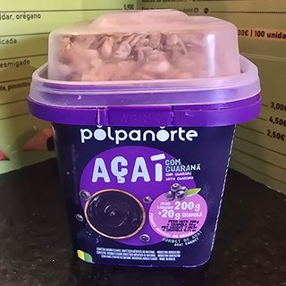 Açaí guaraná con granola (pote)