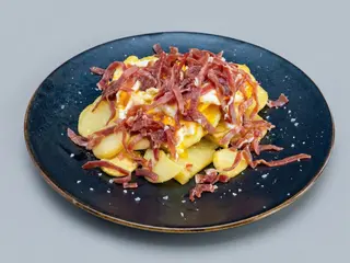 Patatas revueltas al estilo del chef