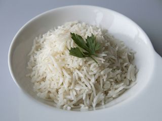 Arroz Basmati De La India Y Salsas