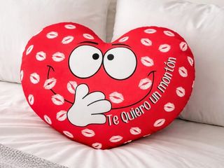 Cojín "te quiero un montón"
