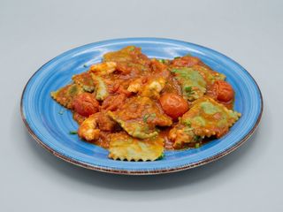 Ravioli Verdes Gambas