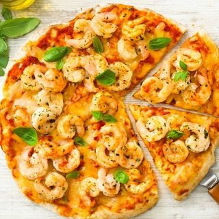 PRAWNS PIZZA