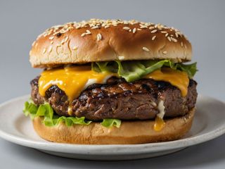 SPECIAL CHICKEN OR BEEF BURGER