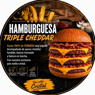 Nº 18  Triple Cheddar