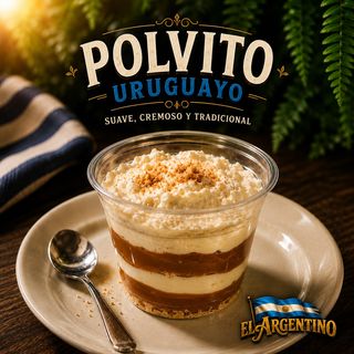 Postre Casero Polvito Uruguayo