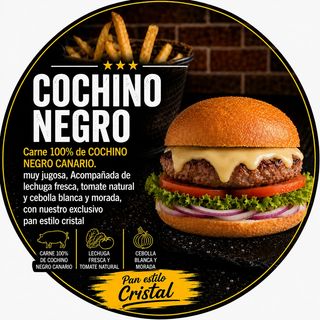 Nº 7 = Cochino Negro