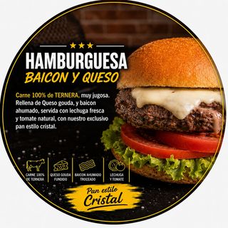 Nº 10 = Rellena De Bacón Y Queso