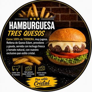 Nº 11 = Rellena De Tres Quesos