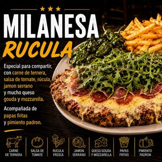 Milanesa Rucula