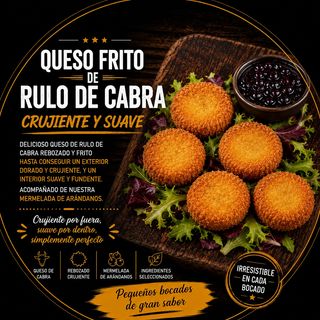 Queso Frito de cabra