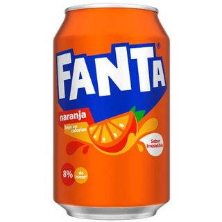 Fanta Naranja lata 330ml.
