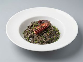 Risotto Con Calamari E Polipo