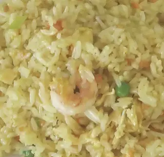 Arroz Frito Con Gambas