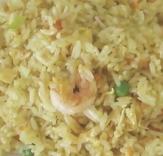 Arroz Frito Con Gambas