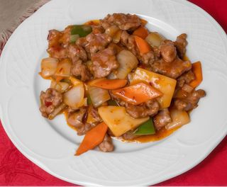 Ternera Con Salsa Picante