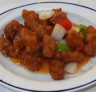 Pollo Con Salsa Agridulce