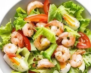 Ensalada Con Gambas