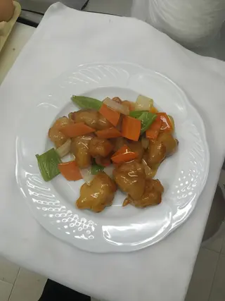 costilla agridulce
