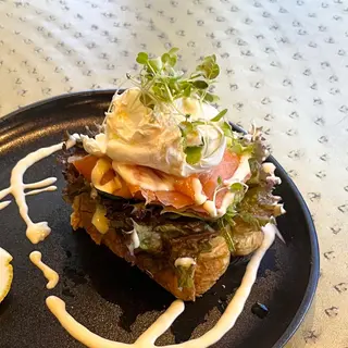 Toasted Salmon Brioche