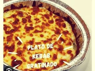Menu plato gratinado grande