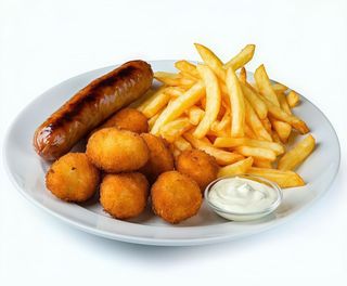 Frankfurt, Croquetas Y Patatas Fritas