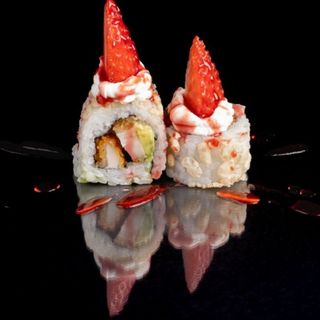 ROLLO POLLO CON FRESA