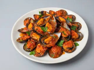 Mejillones En Salsa De Tomate