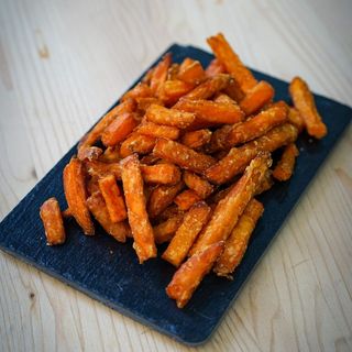 Boniato frito. Ración pequeña