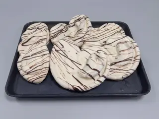Palmera chocolate blanco