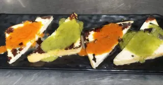 Queso Asado Con Mojo (Ración)